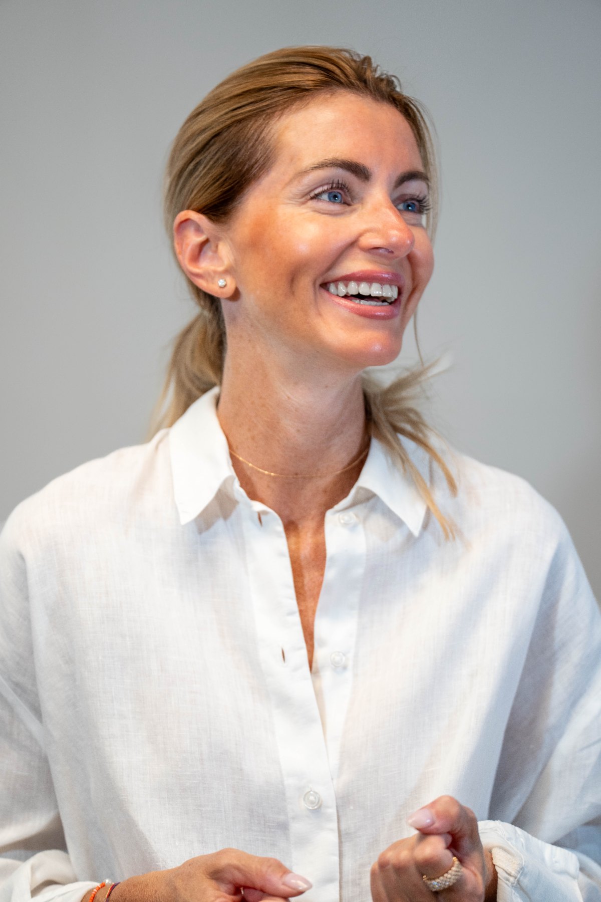 Andrea Gärner in ihrer Praxis in Wien